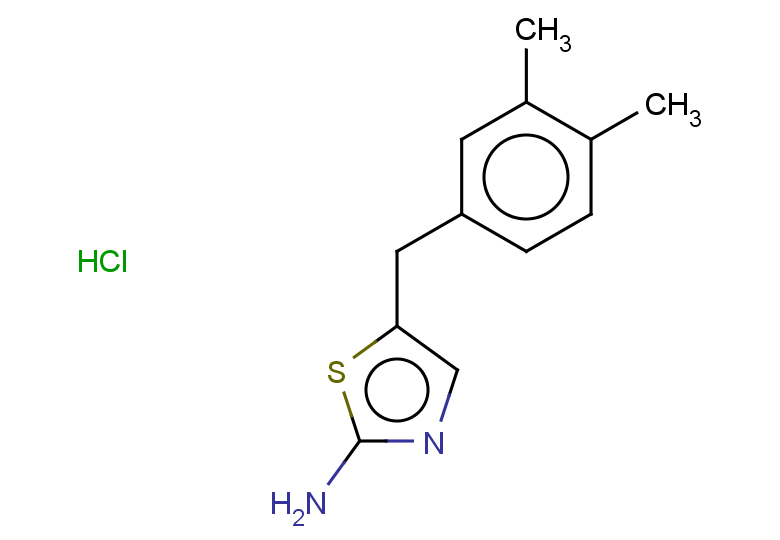 5-[(3,4-dimethylphenyl)methyl]-1,3-thiazol-2-amine hydrochloride