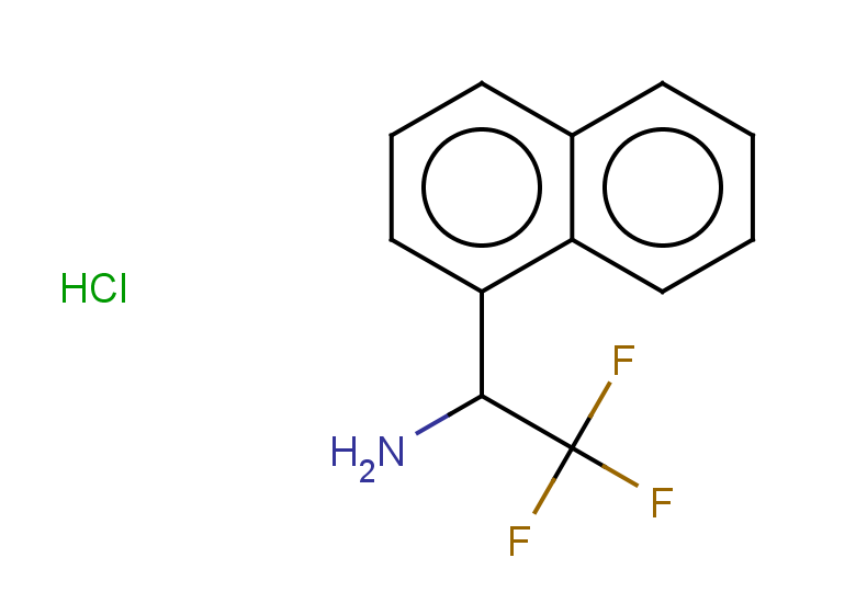 2,2,2-trifluoro-1-(naphthalen-1-yl)ethan-1-amine hydrochloride