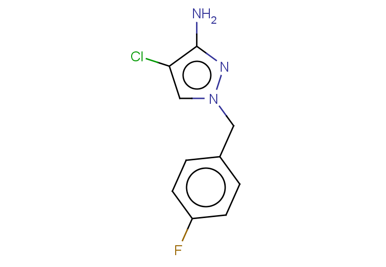 4-chloro-1-[(4-fluorophenyl)methyl]-1H-pyrazol-3-amine