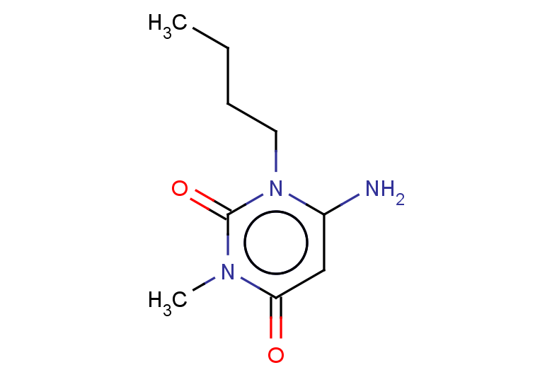 6-amino-1-butyl-3-methyl-1,2,3,4-tetrahydropyrimidine-2,4-dione