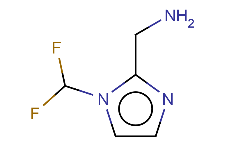 [1-(difluoromethyl)-1H-imidazol-2-yl]methanamine