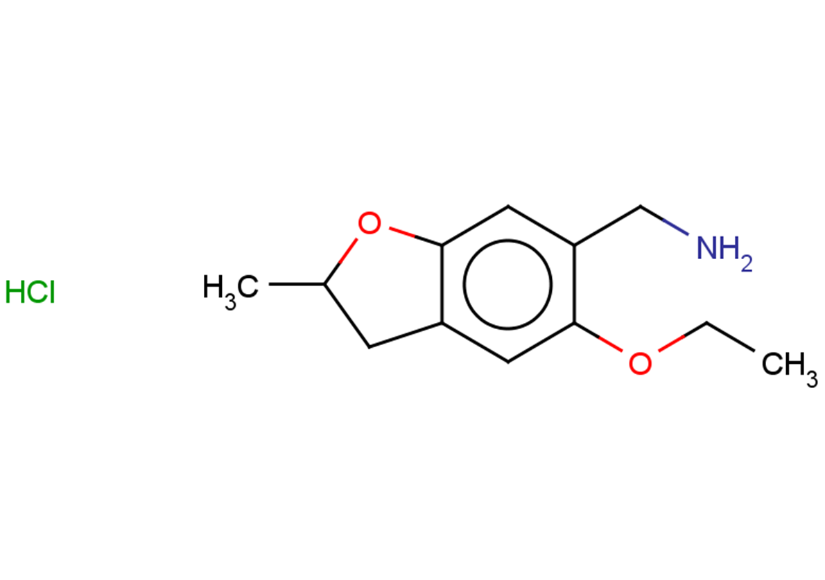 (5-ethoxy-2-methyl-2,3-dihydro-1-benzofuran-6-yl)methanamine hydrochloride