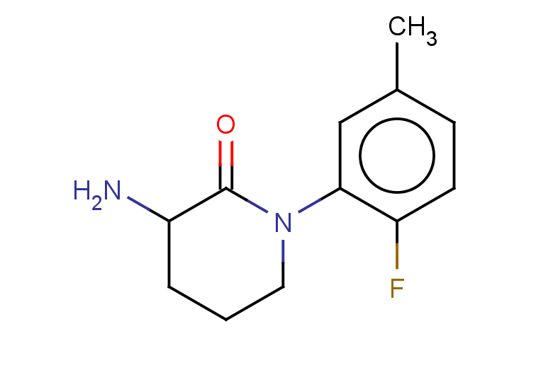 3-amino-1-(2-fluoro-5-methylphenyl)piperidin-2-one