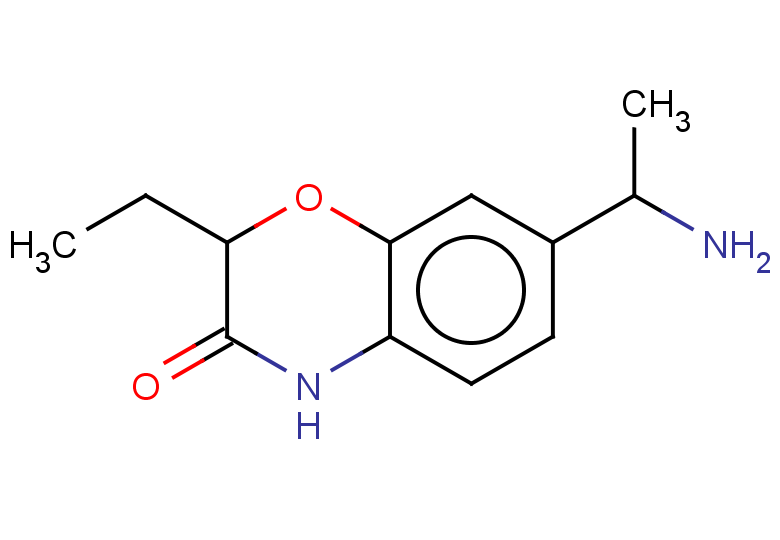 7-(1-aminoethyl)-2-ethyl-3,4-dihydro-2H-1,4-benzoxazin-3-one