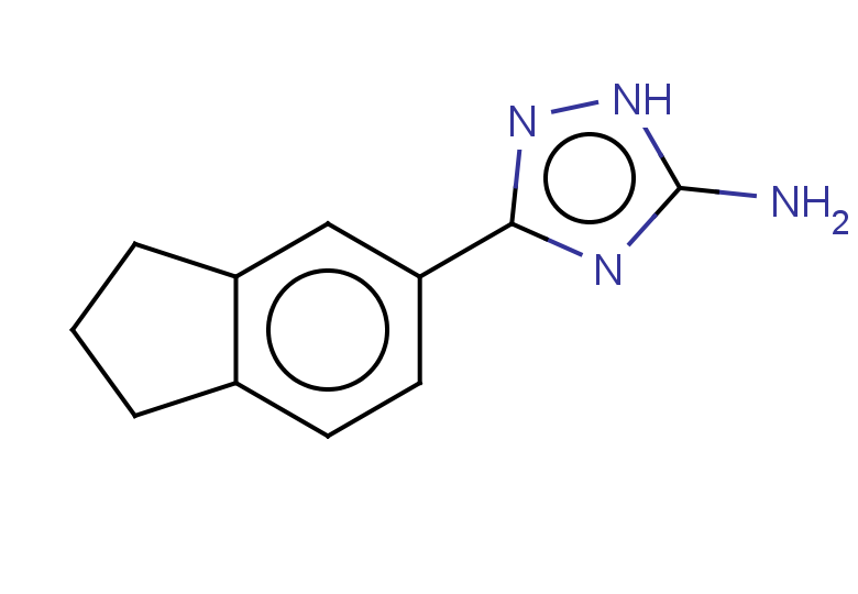 3-(2,3-dihydro-1H-inden-5-yl)-1H-1,2,4-triazol-5-amine