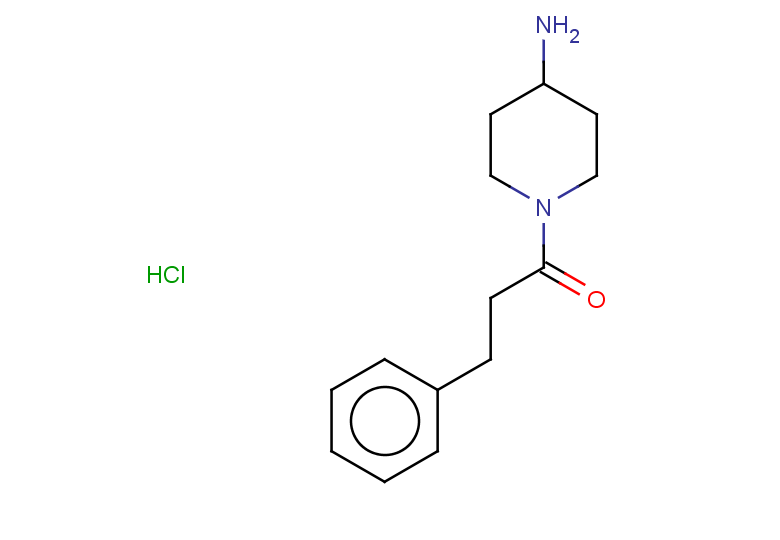 1-(4-aminopiperidin-1-yl)-3-phenylpropan-1-one hydrochloride