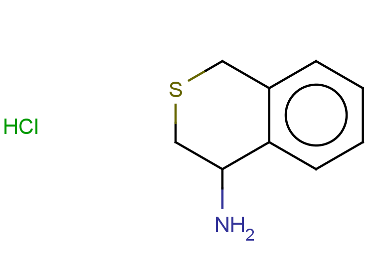 3,4-dihydro-1H-2-benzothiopyran-4-amine hydrochloride