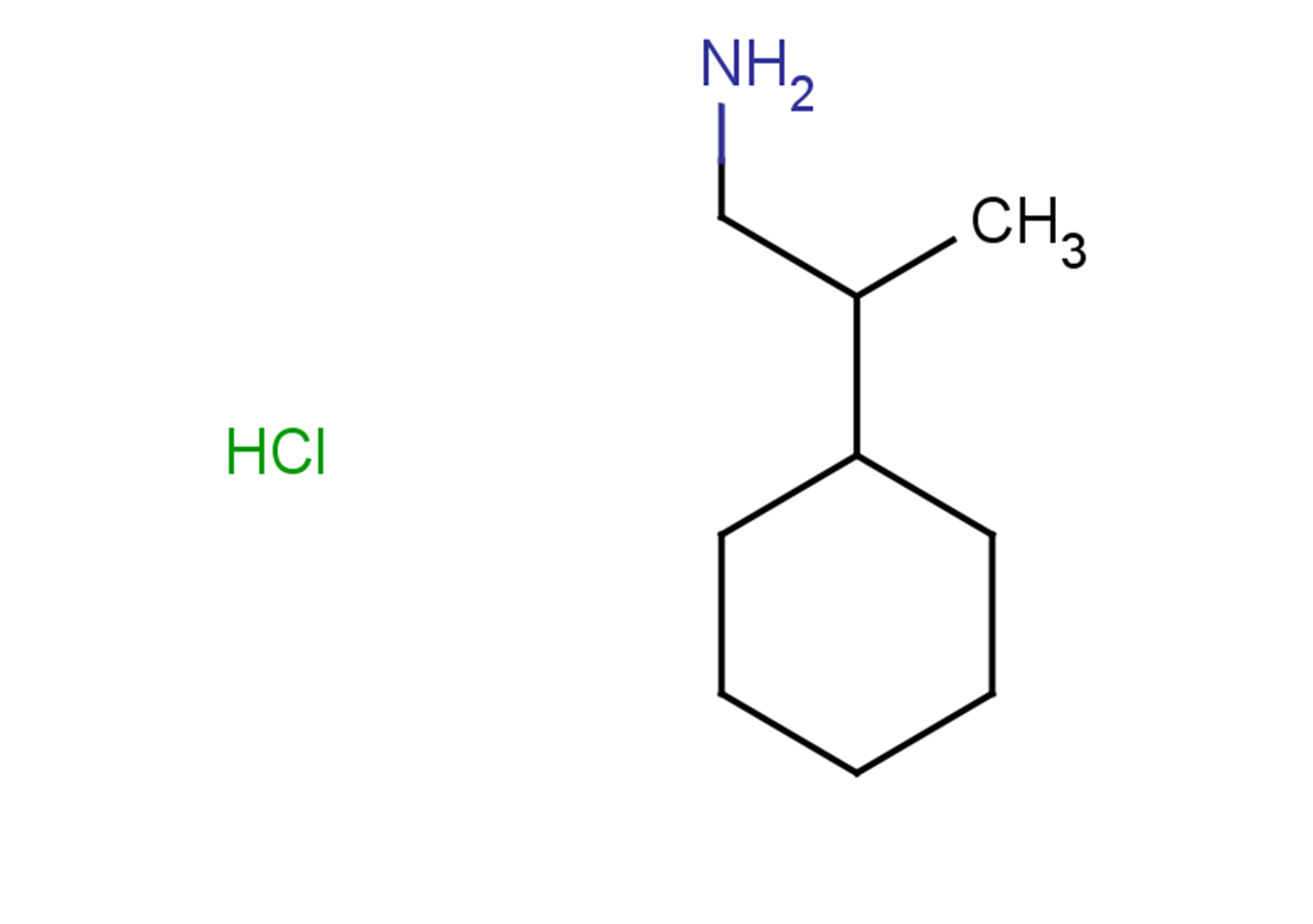 2-cyclohexylpropan-1-amine hydrochloride