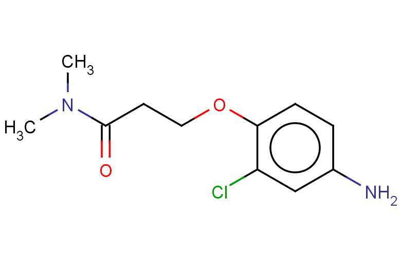 3-(4-amino-2-chlorophenoxy)-N,N-dimethylpropanamide