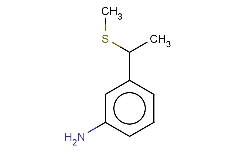 3-[1-(methylsulfanyl)ethyl]aniline