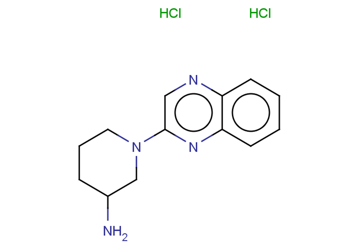 1-(quinoxalin-2-yl)piperidin-3-amine dihydrochloride