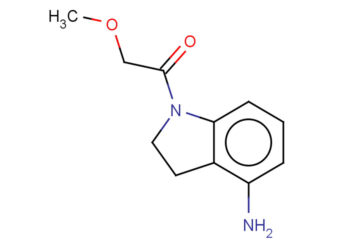 1-(4-amino-2,3-dihydro-1H-indol-1-yl)-2-methoxyethan-1-one