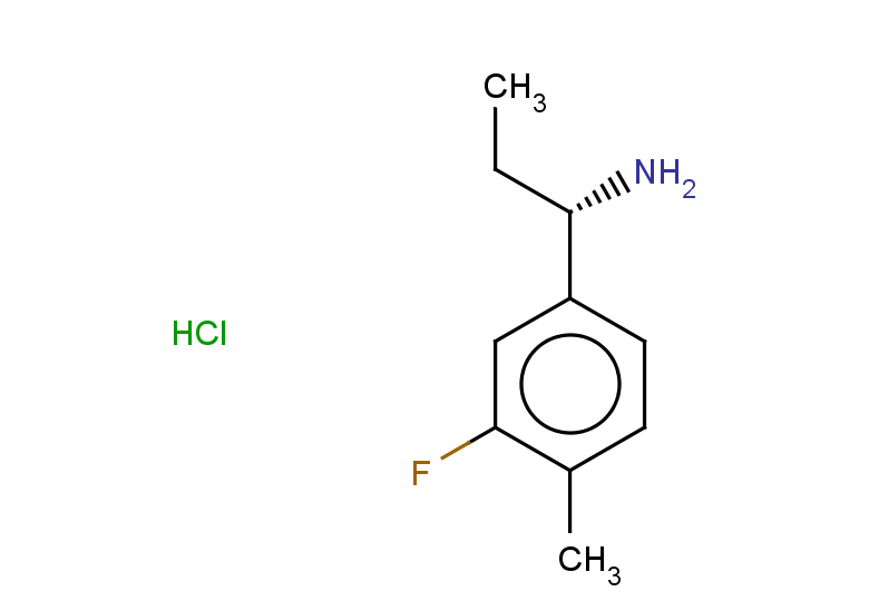 (1S)-1-(3-fluoro-4-methylphenyl)propan-1-amine hydrochloride