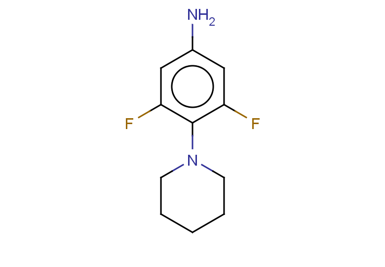 3,5-difluoro-4-(piperidin-1-yl)aniline
