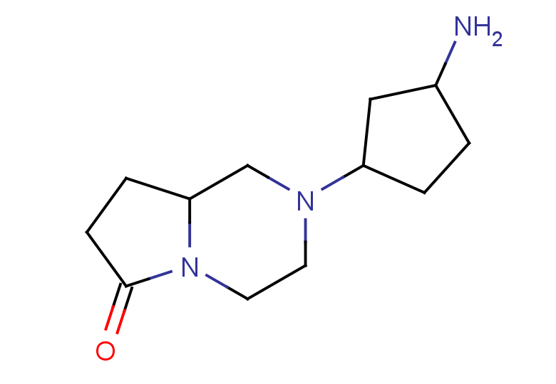 2-(3-aminocyclopentyl)-octahydropyrrolo[1,2-a]piperazin-6-one