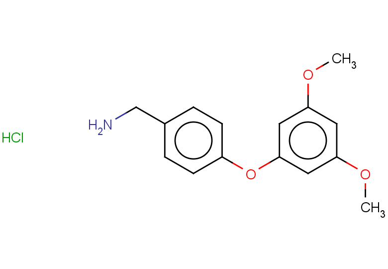 [4-(3,5-dimethoxyphenoxy)phenyl]methanamine hydrochloride