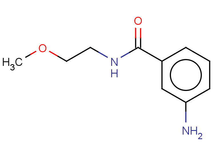 3-amino-N-(2-methoxyethyl)benzamide