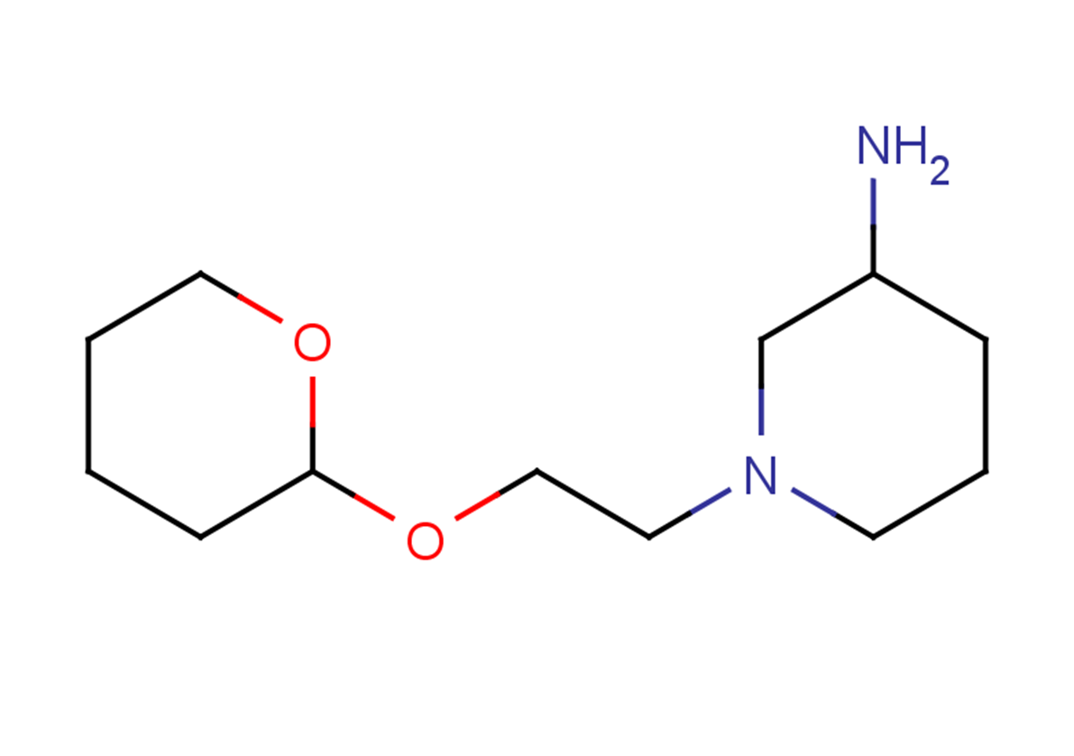 1-[2-(oxan-2-yloxy)ethyl]piperidin-3-amine