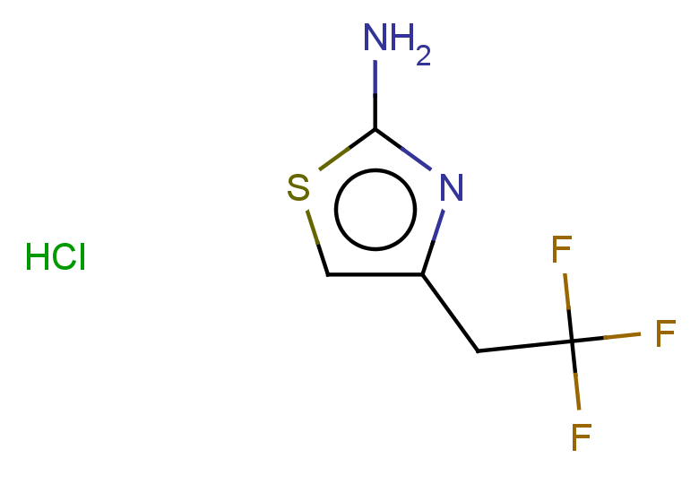 4-(2,2,2-trifluoroethyl)-1,3-thiazol-2-amine hydrochloride