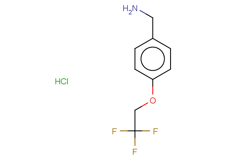 [4-(2,2,2-trifluoroethoxy)phenyl]methanamine hydrochloride