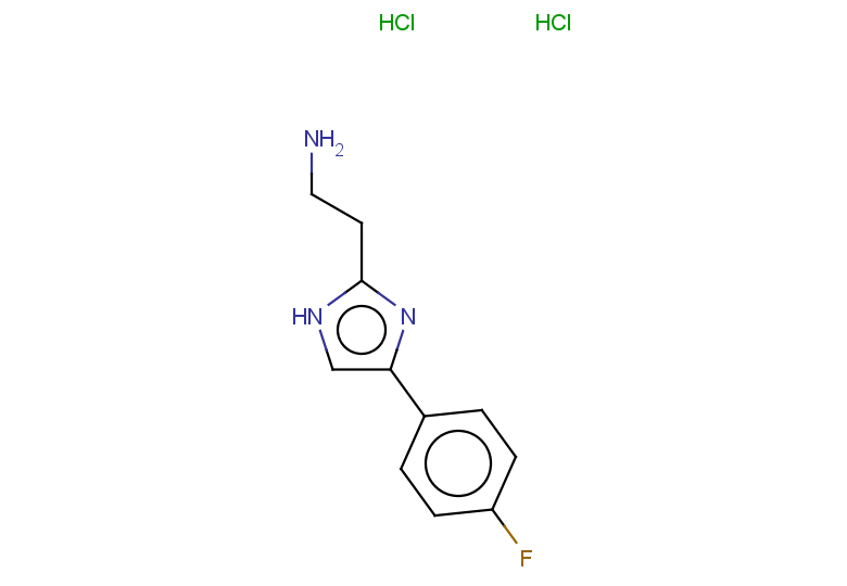 2-[4-(4-fluorophenyl)-1H-imidazol-2-yl]ethan-1-amine dihydrochloride
