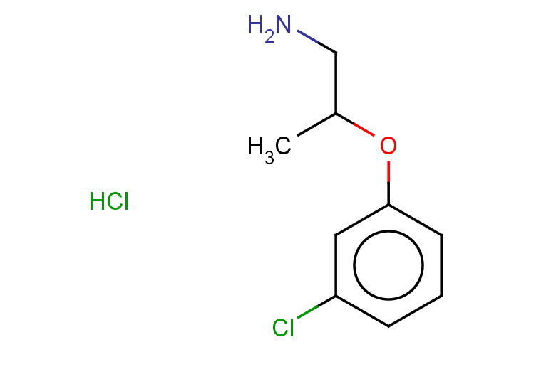 1-[(1-aminopropan-2-yl)oxy]-3-chlorobenzene hydrochloride