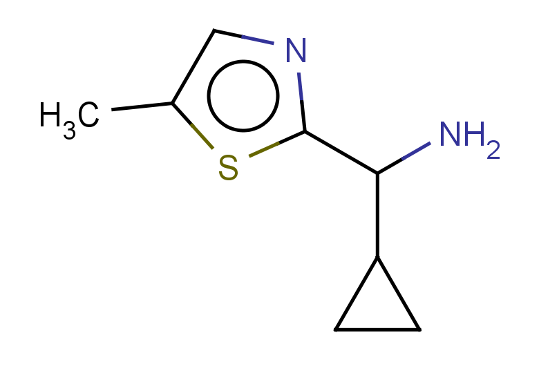 cyclopropyl(5-methyl-1,3-thiazol-2-yl)methanamine