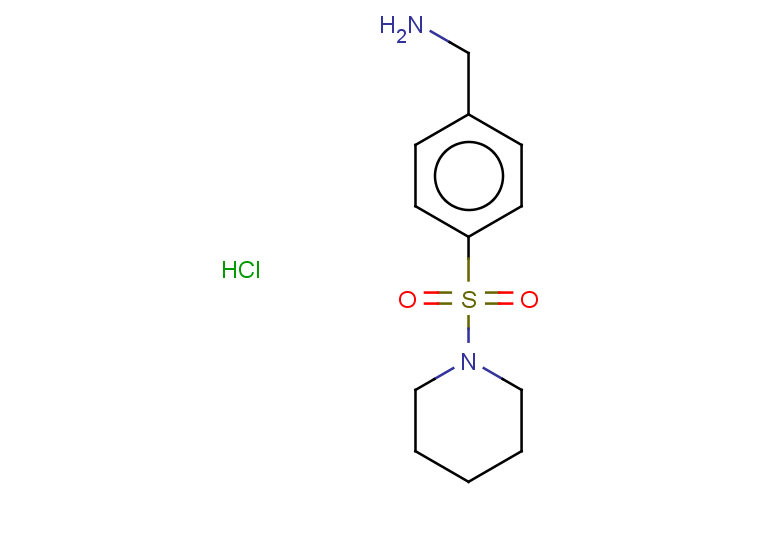 [4-(piperidine-1-sulfonyl)phenyl]methanamine hydrochloride
