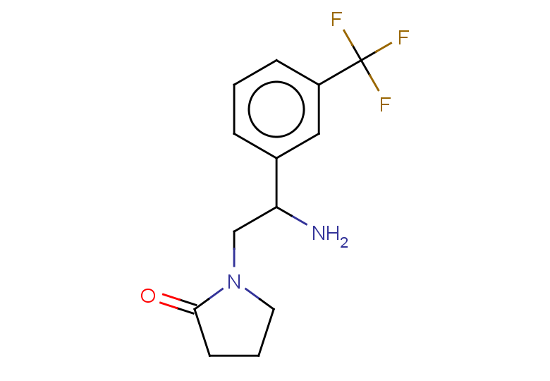 1-{2-amino-2-[3-(trifluoromethyl)phenyl]ethyl}pyrrolidin-2-one