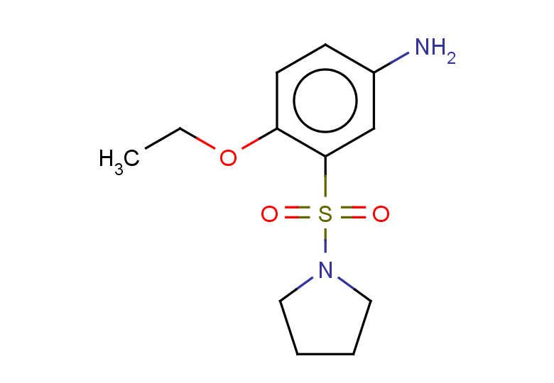 4-ethoxy-3-(pyrrolidine-1-sulfonyl)aniline