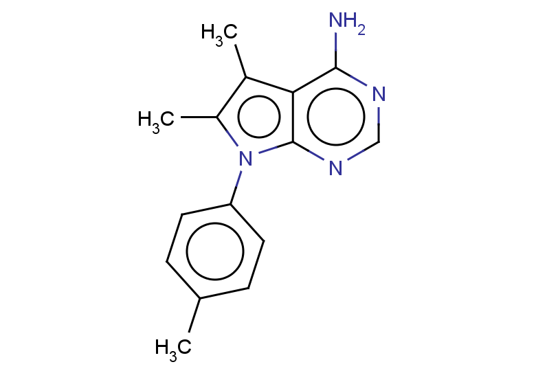 5,6-dimethyl-7-(4-methylphenyl)-7H-pyrrolo[2,3-d]pyrimidin-4-amine