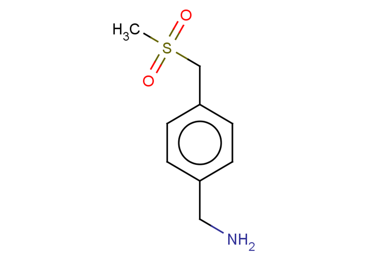 [4-(methanesulfonylmethyl)phenyl]methanamine