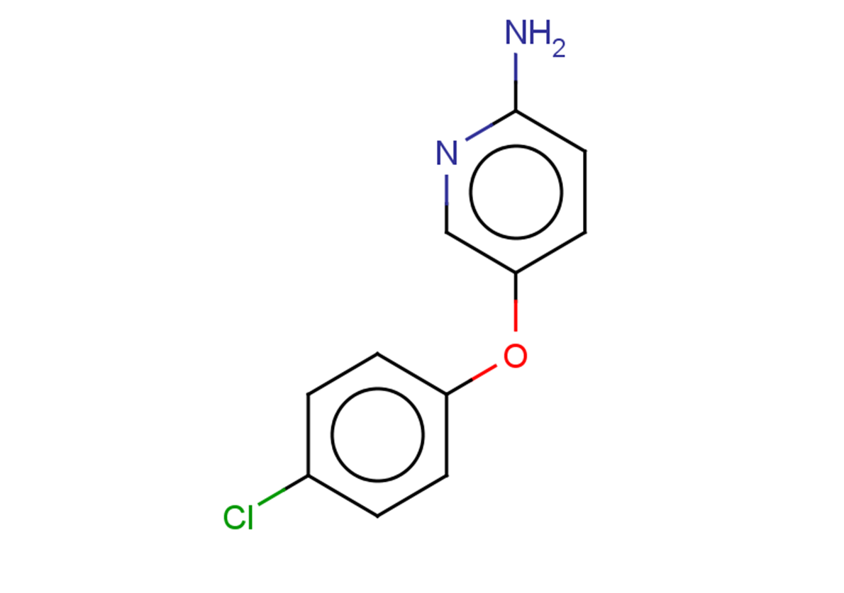 5-(4-chlorophenoxy)pyridin-2-amine