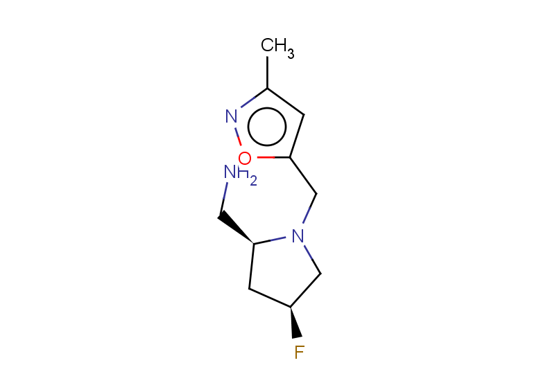 [(2S,4S)-4-fluoro-1-[(3-methyl-1,2-oxazol-5-yl)methyl]pyrrolidin-2-yl]methanamine