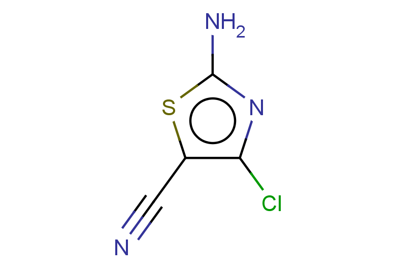 2-amino-4-chloro-1,3-thiazole-5-carbonitrile