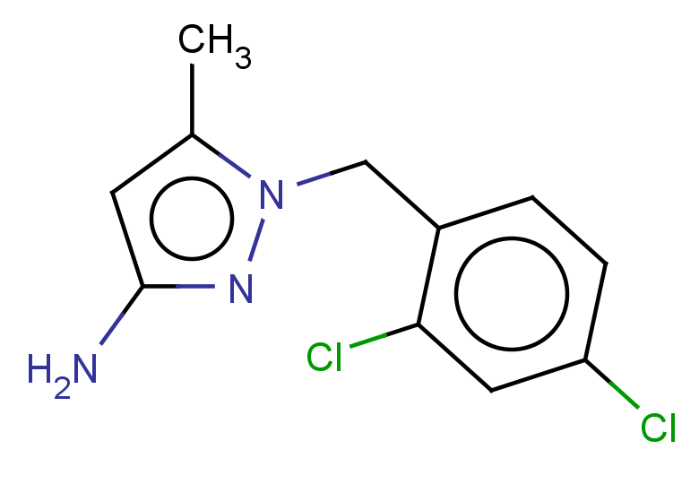 1-[(2,4-dichlorophenyl)methyl]-5-methyl-1H-pyrazol-3-amine