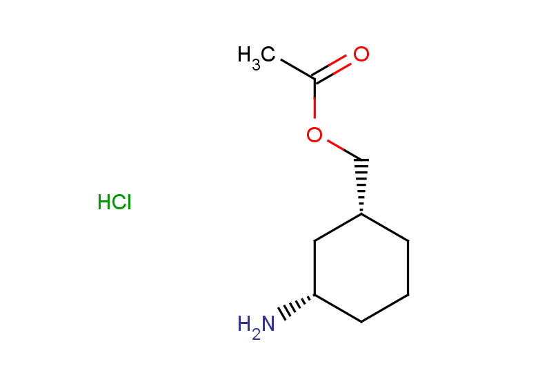 rac-[(1R,3S)-3-aminocyclohexyl]methyl acetate hydrochloride, cis