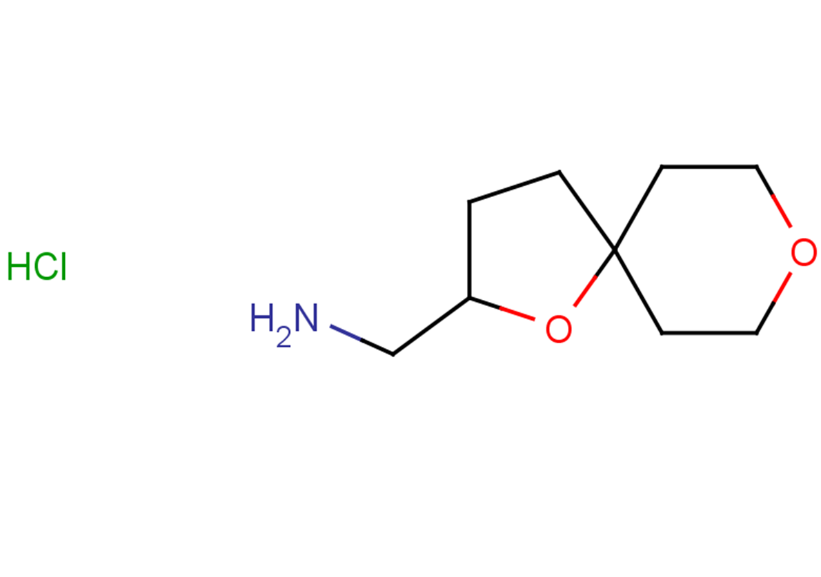 {1,8-dioxaspiro[4.5]decan-2-yl}methanamine hydrochloride