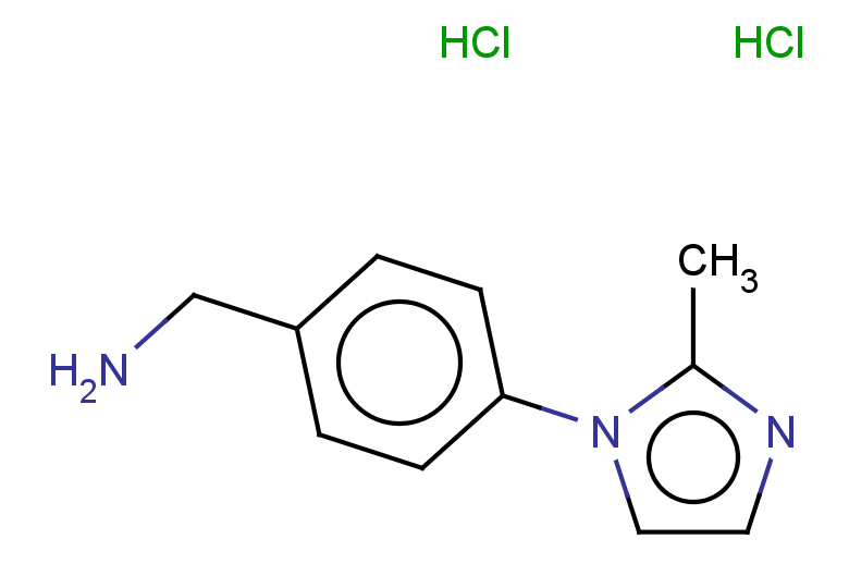 [4-(2-methyl-1H-imidazol-1-yl)phenyl]methanamine dihydrochloride