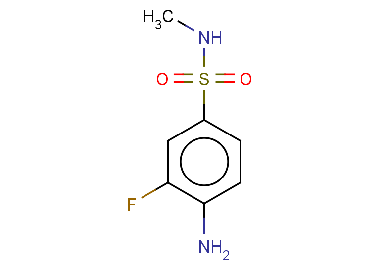 4-amino-3-fluoro-N-methylbenzene-1-sulfonamide