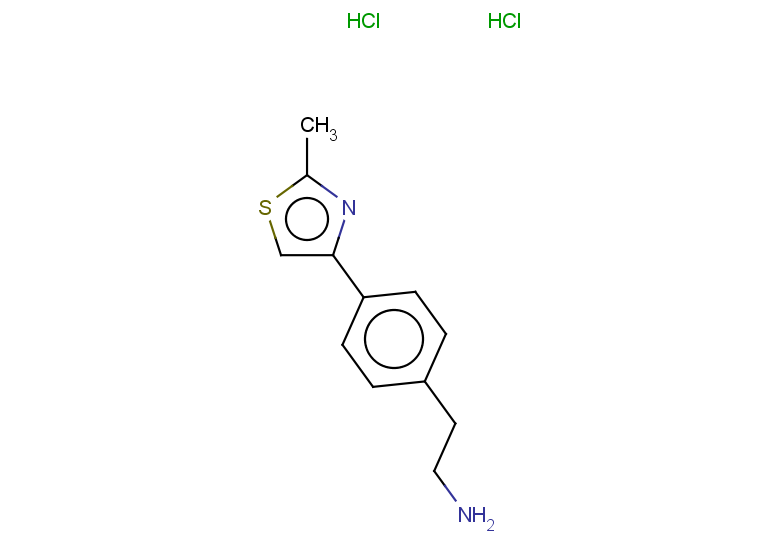 2-[4-(2-methyl-1,3-thiazol-4-yl)phenyl]ethan-1-amine dihydrochloride