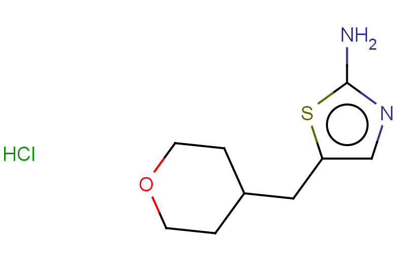 5-(oxan-4-ylmethyl)-1,3-thiazol-2-amine hydrochloride