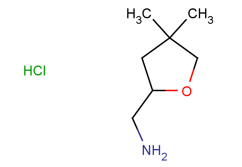 (4,4-dimethyloxolan-2-yl)methanamine hydrochloride