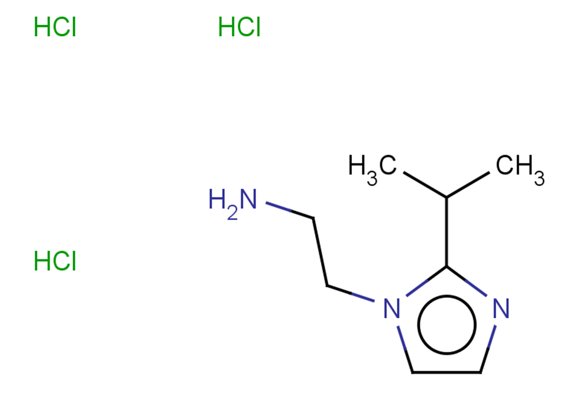 2-[2-(propan-2-yl)-1H-imidazol-1-yl]ethan-1-amine trihydrochloride