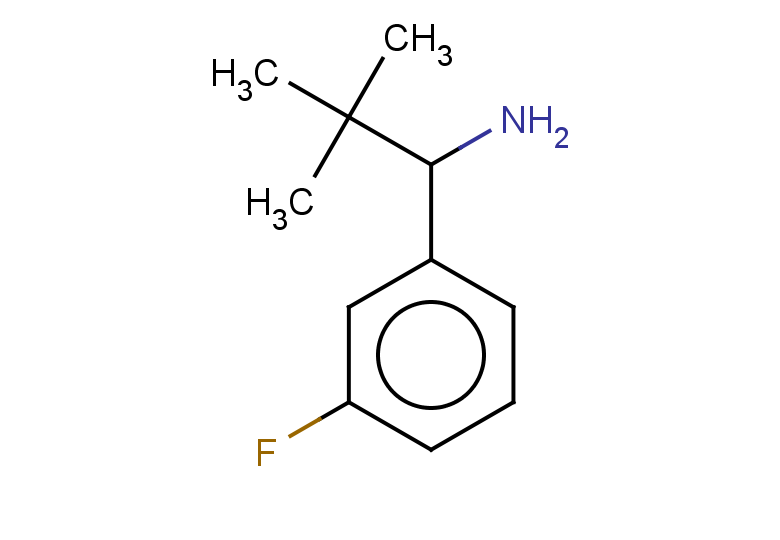 1-(3-fluorophenyl)-2,2-dimethylpropan-1-amine