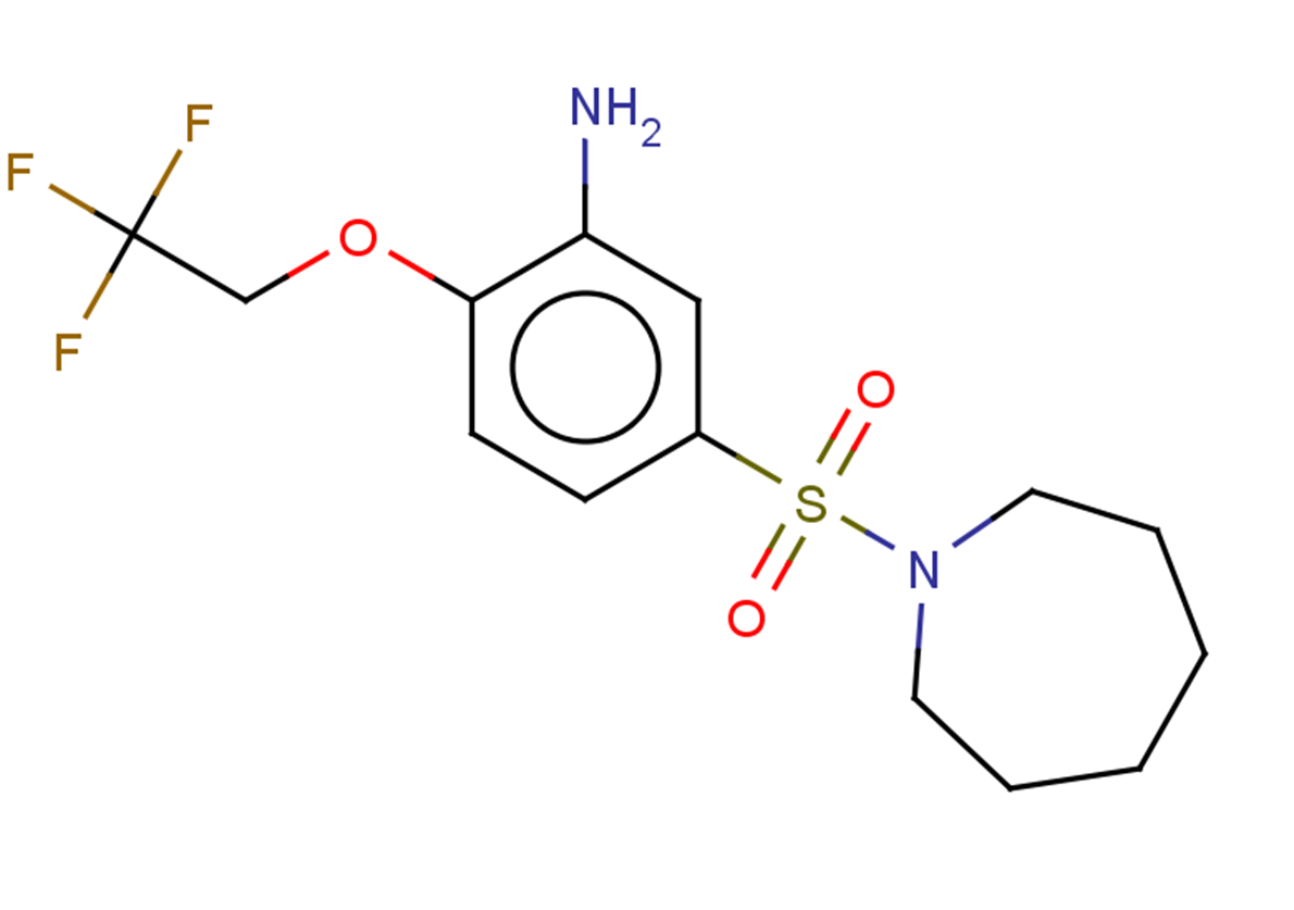 5-(azepane-1-sulfonyl)-2-(2,2,2-trifluoroethoxy)aniline