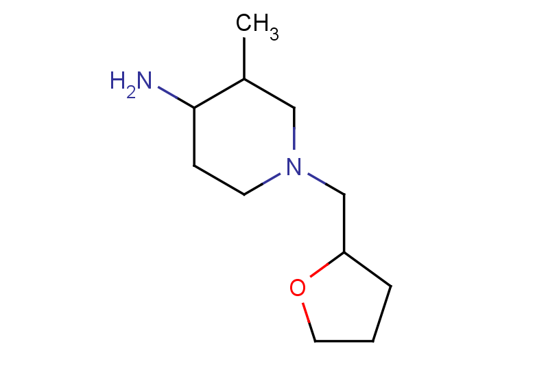 3-methyl-1-(oxolan-2-ylmethyl)piperidin-4-amine, Mixture of diastereomers