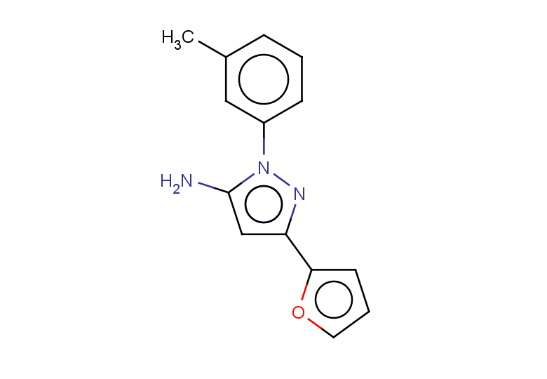 3-(furan-2-yl)-1-(3-methylphenyl)-1H-pyrazol-5-amine