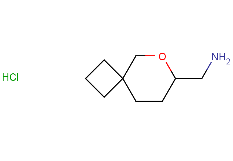 {6-oxaspiro[3.5]nonan-7-yl}methanamine hydrochloride