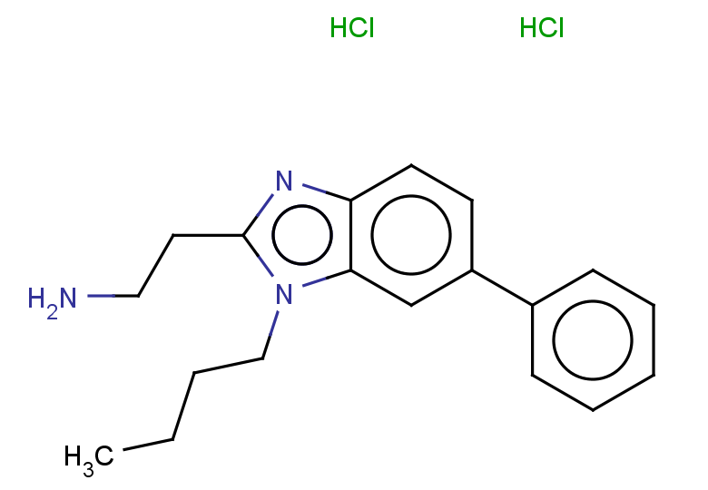 2-(1-butyl-6-phenyl-1H-1,3-benzodiazol-2-yl)ethan-1-amine dihydrochloride